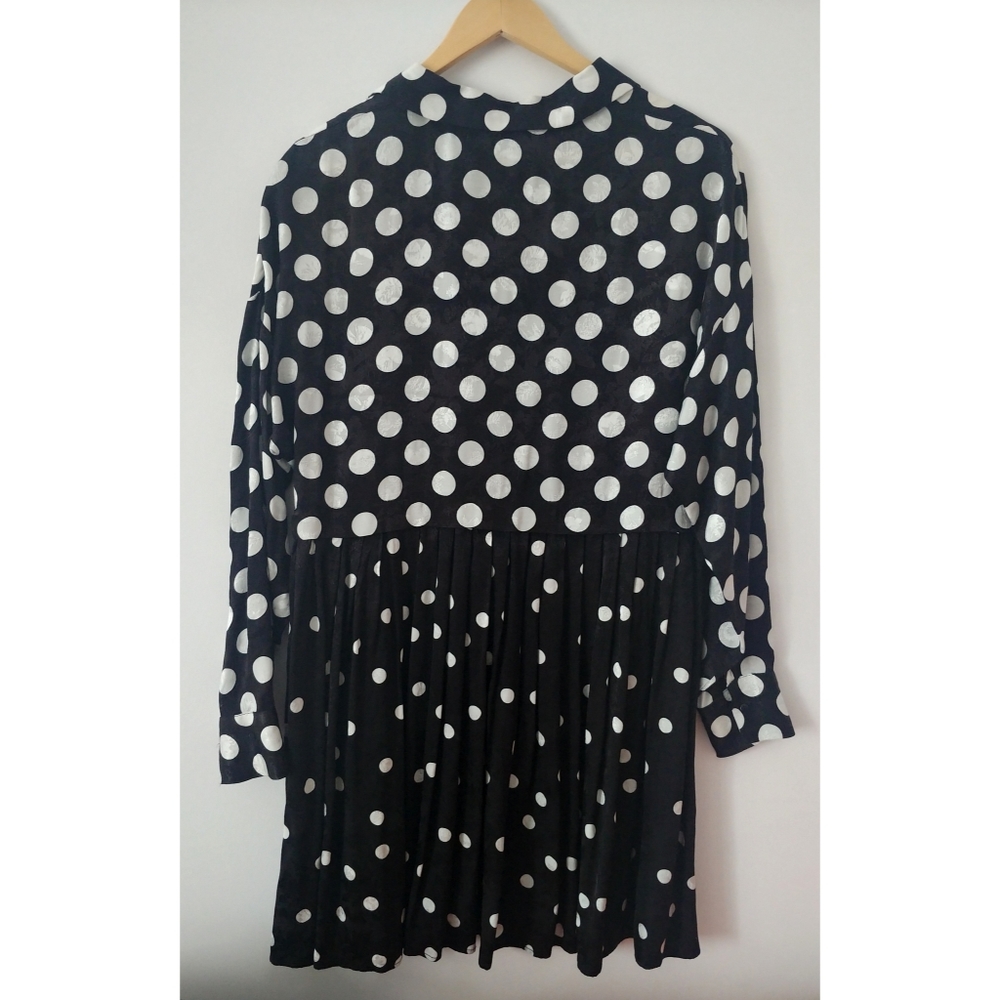 Zara Polka Dot shirt dress - Picture 2 of 7